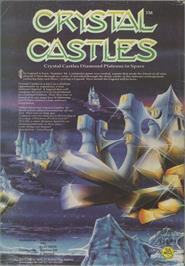 Advert for Crystal Castles (Thundervision) on the Commodore 64.