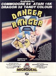 Advert for Danger Ranger on the Tandy TRS-80.