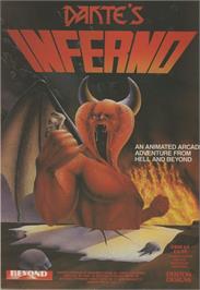 Advert for Dante's Inferno on the Commodore 64.