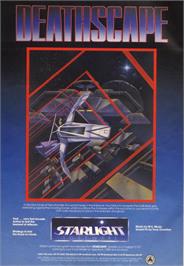 Advert for Deathscape on the Commodore 64.