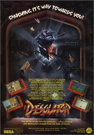 Advert for Desolator on the Commodore 64.