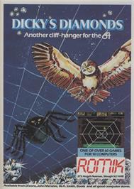 Advert for Dicky's Diamonds on the Commodore 64.