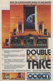 Advert for Double Take (Compute!) on the Commodore 64.