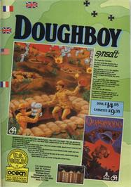 Advert for Doughboy on the Commodore 64.