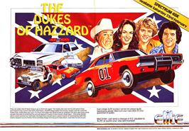 Advert for Dukes Of Hazzard on the Commodore 64.