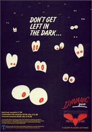 Advert for Dynamic Duo on the Commodore 64.