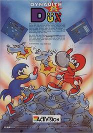 Advert for Dynamite Düx on the Commodore 64.
