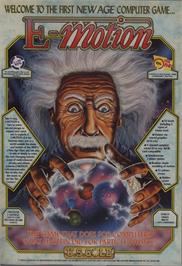 Advert for E-Motion on the Commodore 64.