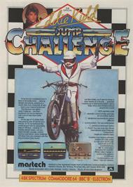 Advert for Eddie Kidd Jump Challenge on the Acorn Electron.