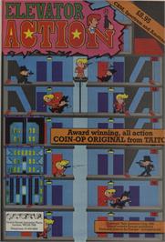 Advert for Elevator Action on the Microsoft Windows.
