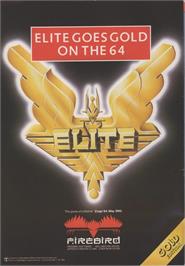 Advert for Elite on the Commodore 64.