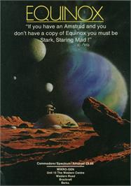 Advert for Equinox on the Commodore 64.