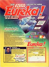 Advert for Eureka! on the Commodore 64.