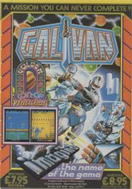 Advert for Galivan on the Sinclair ZX Spectrum.