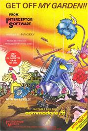 Advert for Get Off My Garden on the Commodore 64.