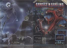 Advert for Ghosts'n Goblins 2 on the Commodore 64.