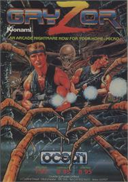 Advert for Gryzor on the Commodore 64.