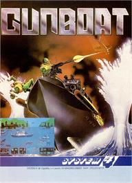 Advert for Gunboat on the Commodore 64.