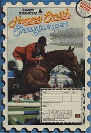 Advert for Harvey Smith Showjumper on the Commodore 64.