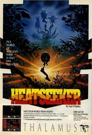 Advert for Heatseeker on the Commodore 64.