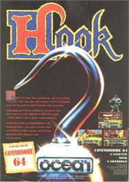 Advert for Hook on the Commodore 64.