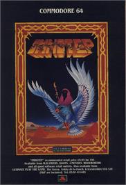 Advert for Imhotep on the Commodore 64.