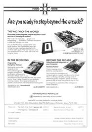 Advert for In The Beginning on the Commodore 64.