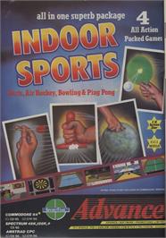 Advert for Indoor Sports on the Commodore 64.