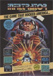 Advert for Infiltrator on the Atari 8-bit.