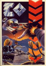 Advert for Io - Into Oblivion on the Commodore 64.