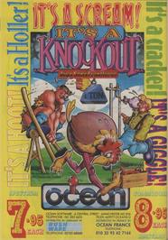 Advert for It's A Knockout on the Commodore 64.