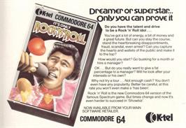 Advert for It's Only Rock'n'roll / Rock Band on the Commodore 64.