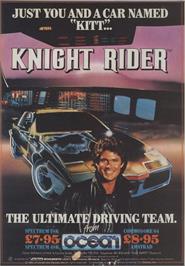 Advert for Knight Rider (Ocean) on the Commodore 64.