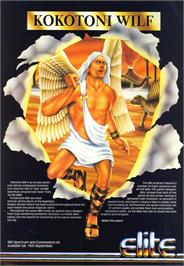 Advert for Kokotoni Wilf on the Amstrad CPC.