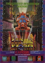 Advert for LED Storm on the Commodore 64.