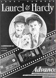 Advert for Laurel And Hardy on the Commodore 64.