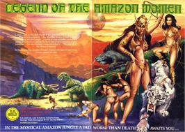 Advert for Legend Of The Amazon Women on the Commodore 64.