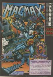 Advert for Mag Max on the Arcade.