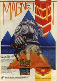 Advert for Magnetron (Brøderbund) on the Commodore 64.