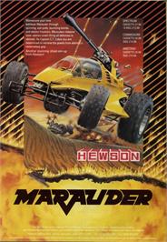 Advert for Marauder (Ahoy!) on the Commodore 64.