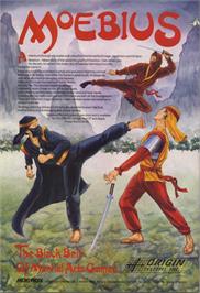 Advert for Moebius on the Commodore 64.