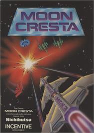 Advert for Moon Cresta on the Commodore 64.