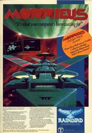 Advert for Morpheus on the Sinclair ZX Spectrum.