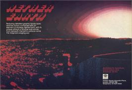 Advert for Nether Earth on the Sinclair ZX Spectrum.