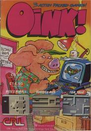 Advert for Oink! on the Commodore 64.