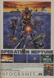 Advert for Operation Neptune (Infogrames) on the Commodore 64.