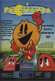 Advert for Pac-mania on the MSX.