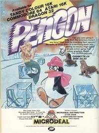 Advert for Pengon on the Commodore 64.