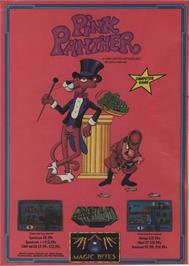 Advert for Pink Panther on the Commodore 64.