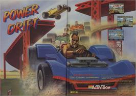 Advert for Power Drift on the Amstrad CPC.